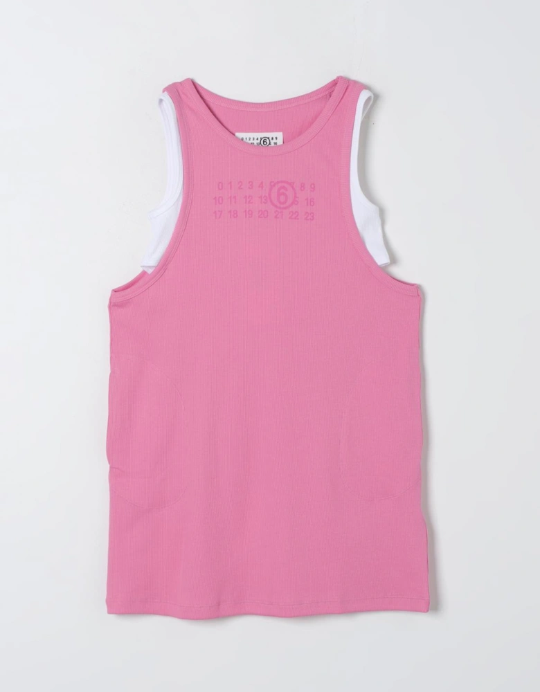 Layered Ribbed Tank Top