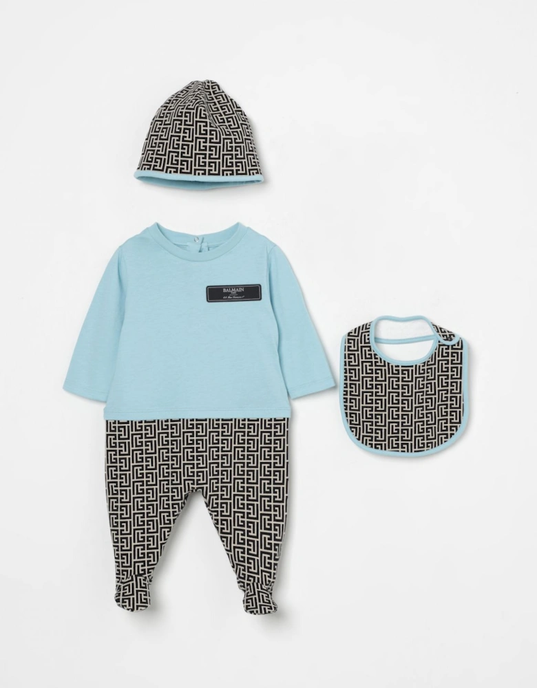 Baby Gift Set Geometric Pattern