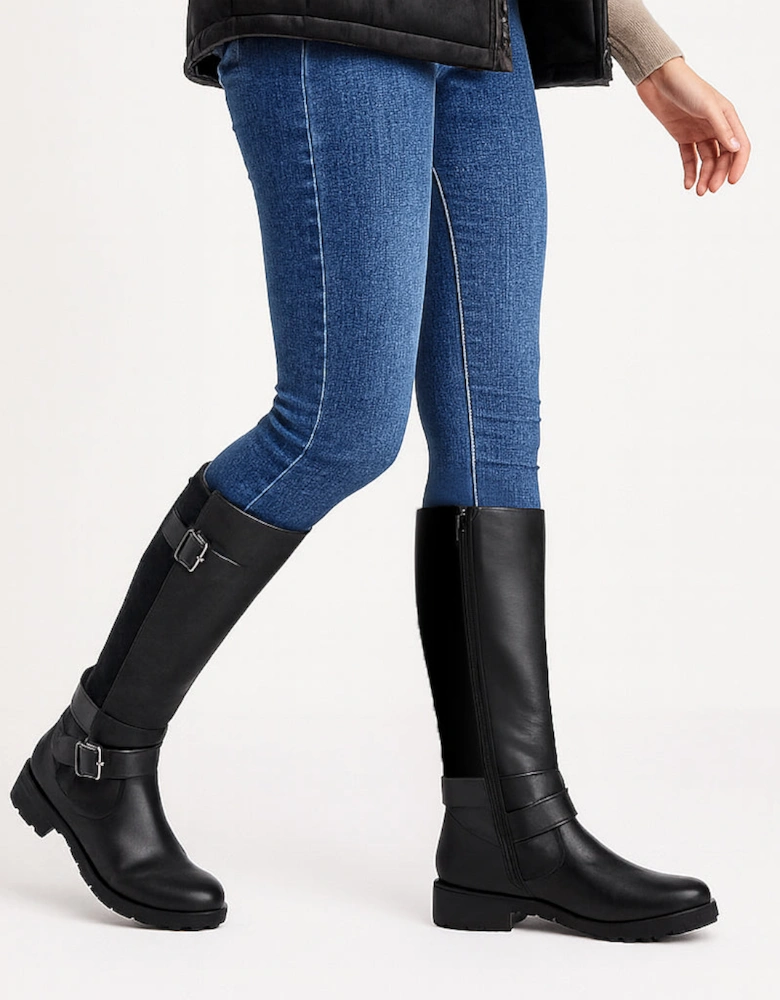 R6593-00 Womens Boots Black