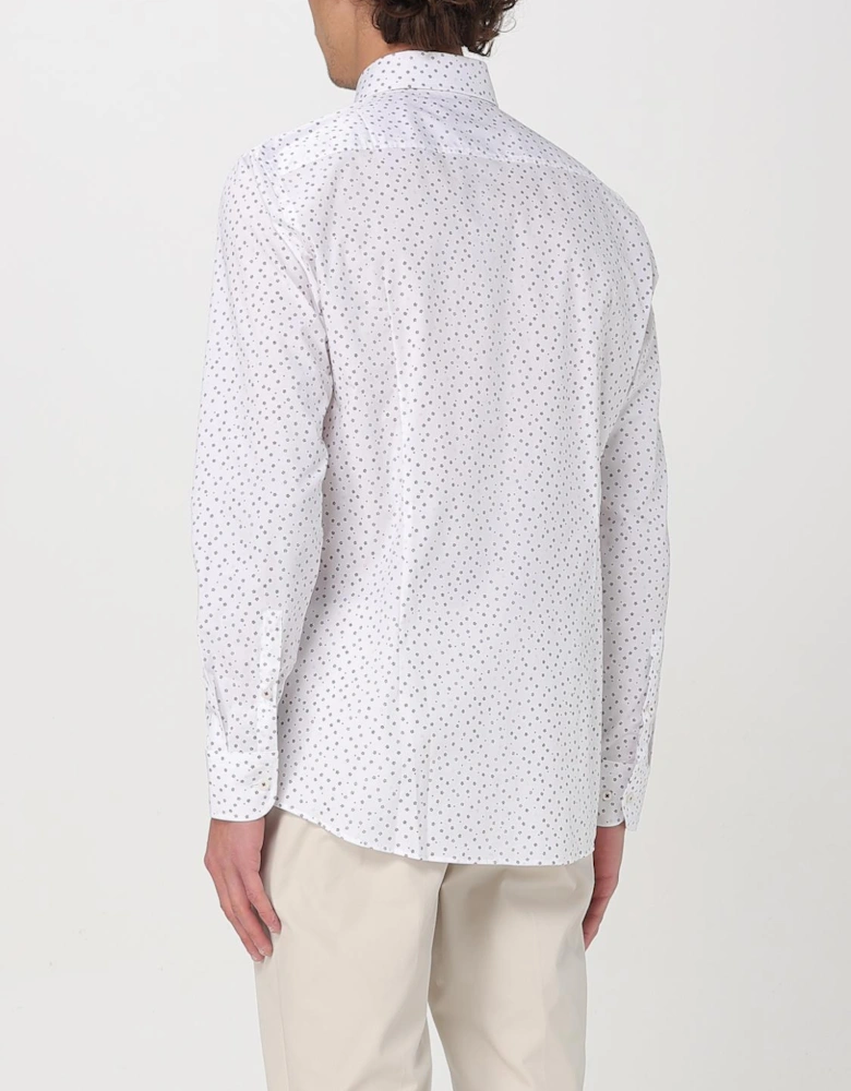 Printed Cotton Dress Shirt