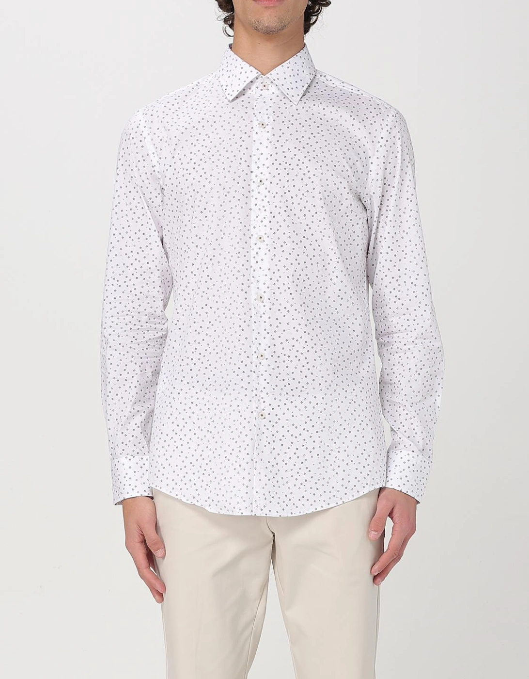 Printed Cotton Dress Shirt, 6 of 5