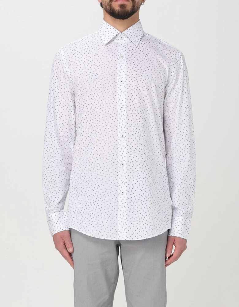 Printed Cotton Dress Shirt