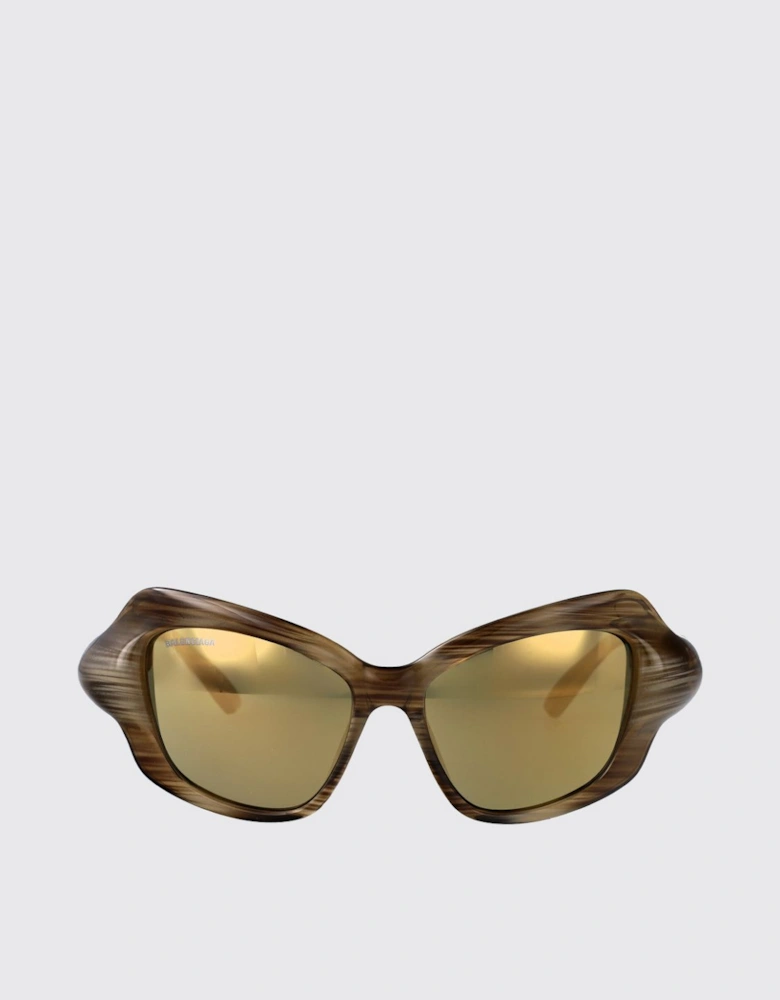 Oversized Square Sunglasses with UV Protection