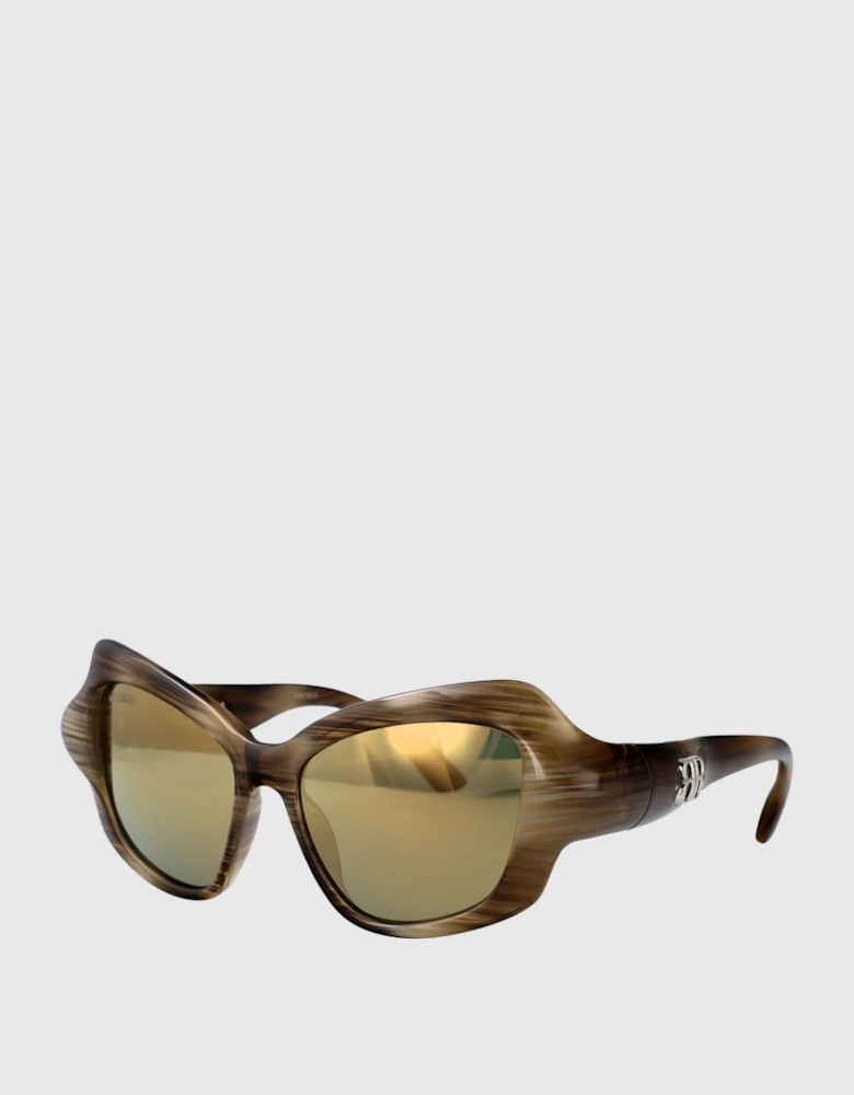 Oversized Square Sunglasses with UV Protection