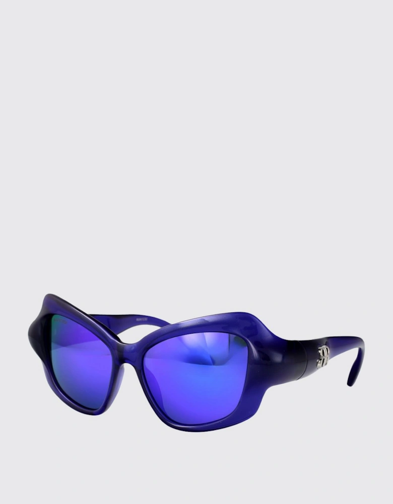 Oversized Square Sunglasses with UV Protection