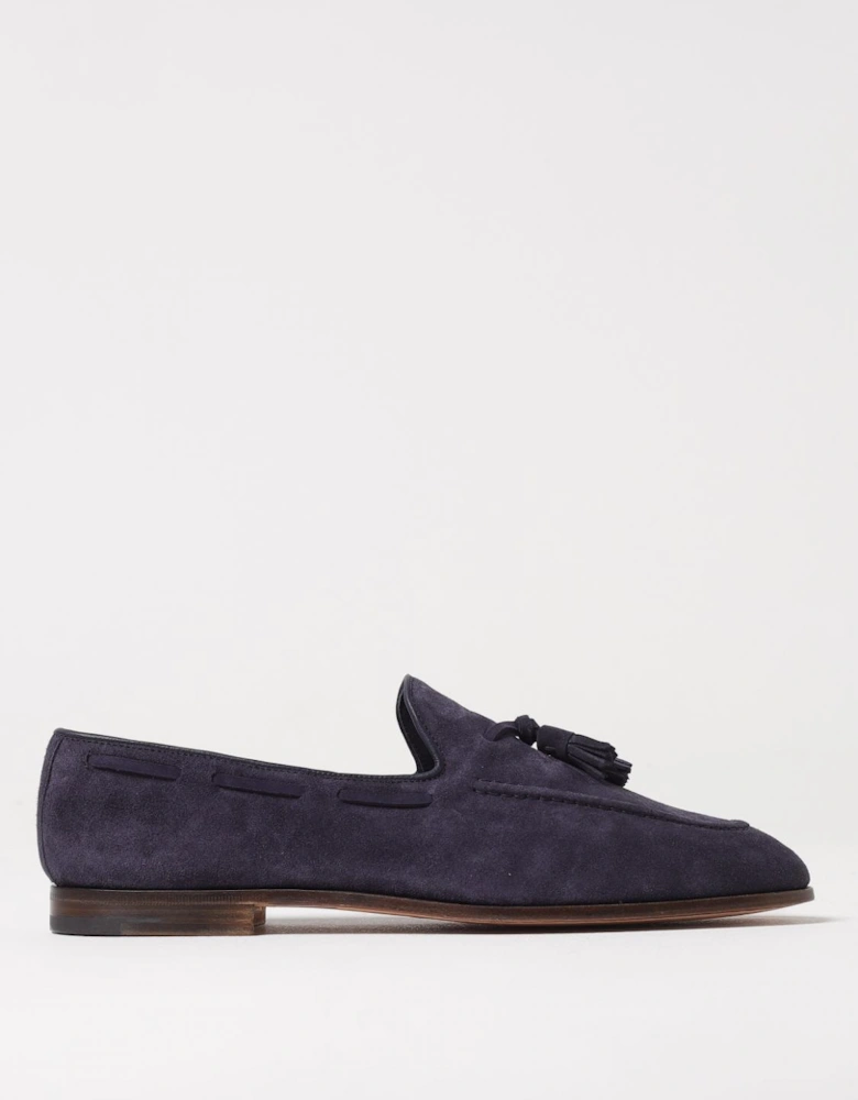 Suede Tassel Loafers Leather Sole