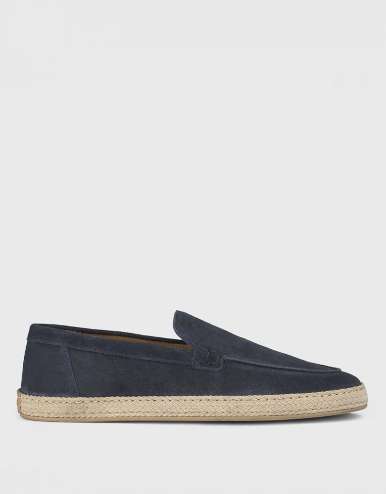 Suede Loafer Rope Sole