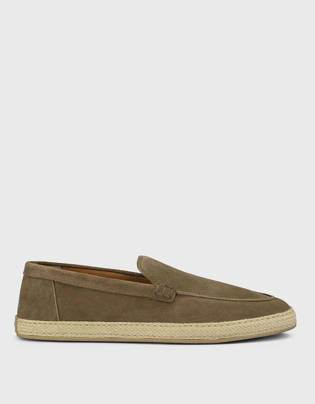 Suede Loafer Rope Sole