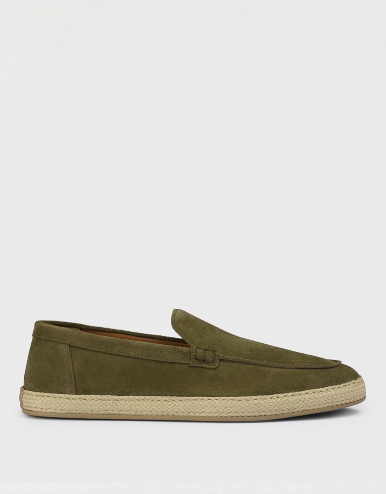 Suede Loafer Rope Sole