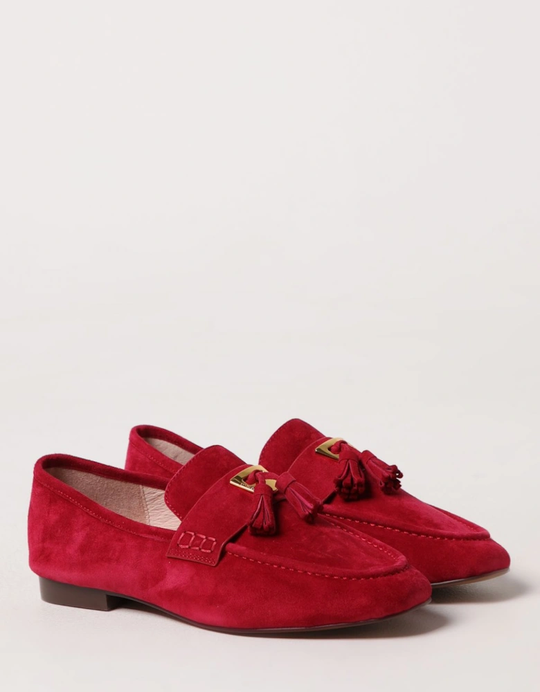 Suede Tassel Loafers