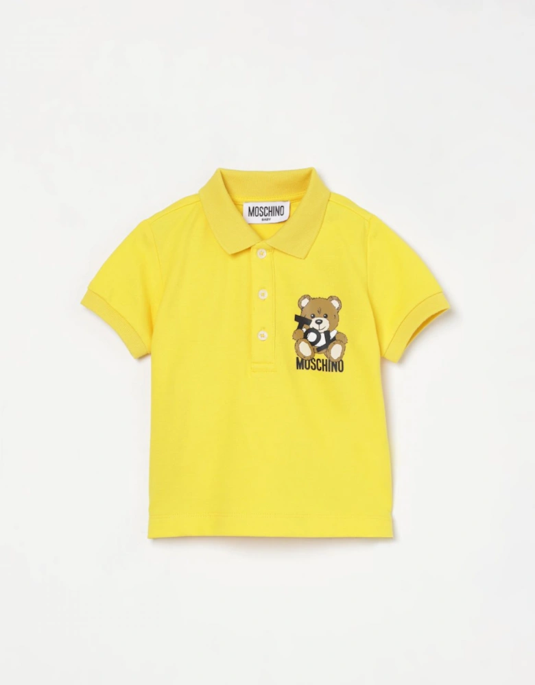 Kids Polo Shirt Teddy Bear