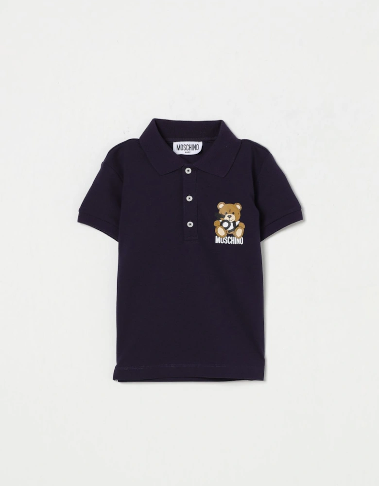 Kids Polo Shirt Teddy Bear