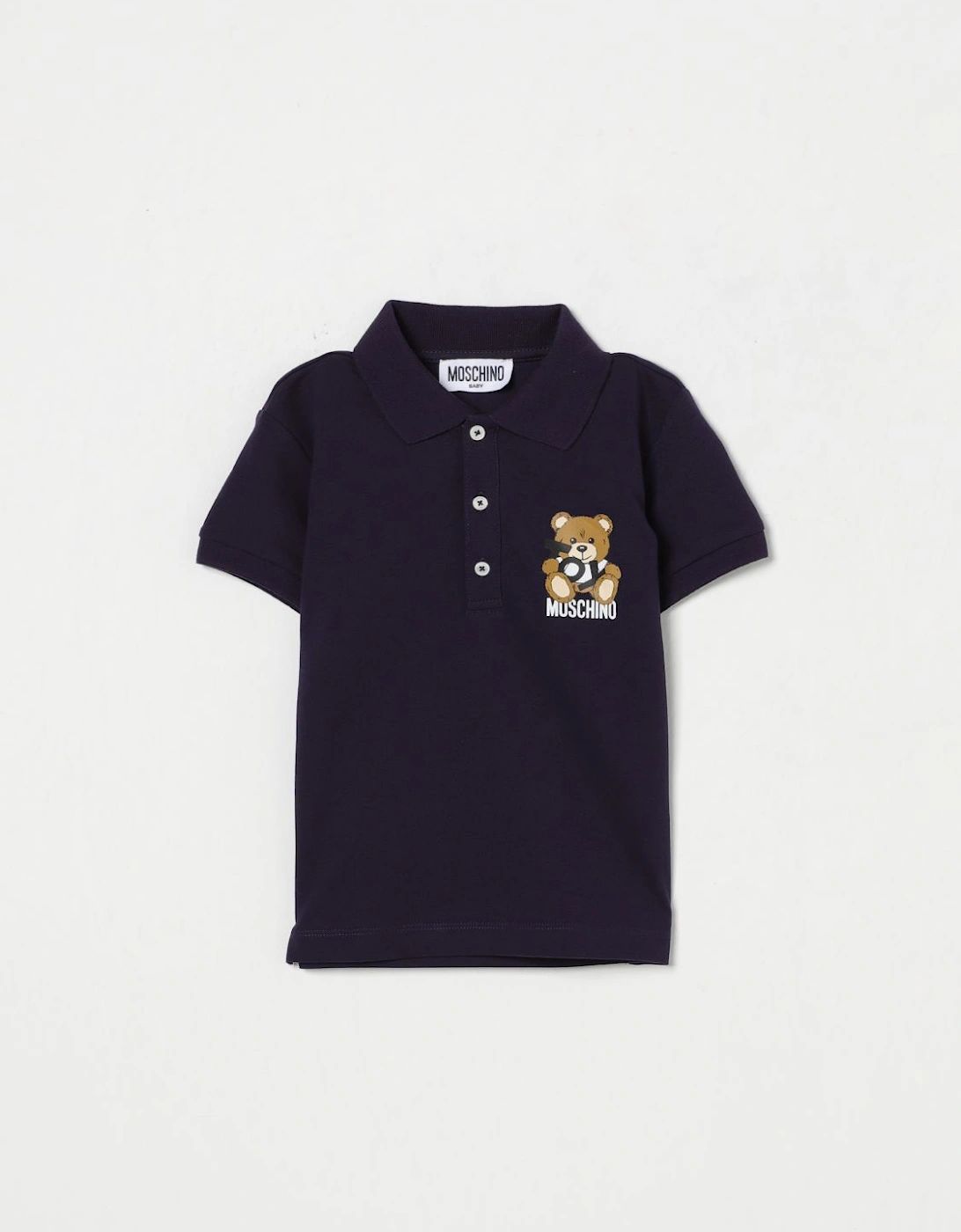 Kids Polo Shirt Teddy Bear