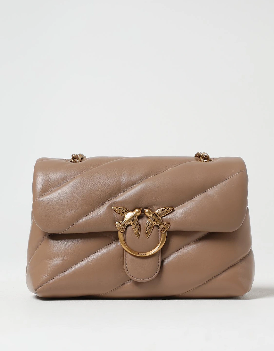 Love Birds Mini Quilted Shoulder Bag