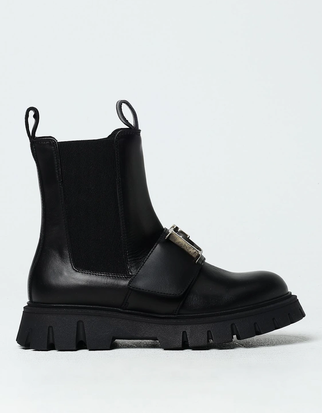 Ankle Boots Chunky Sole Buckle, 4 of 3