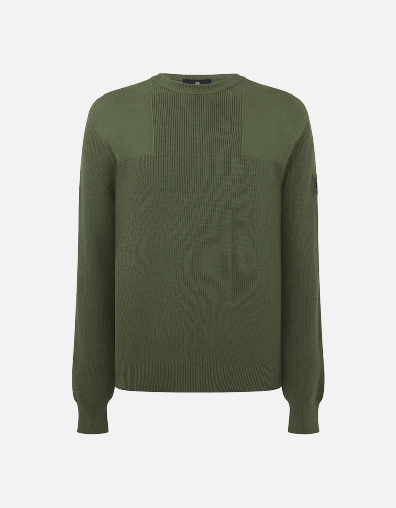 Commander Crewneck Sweater Green