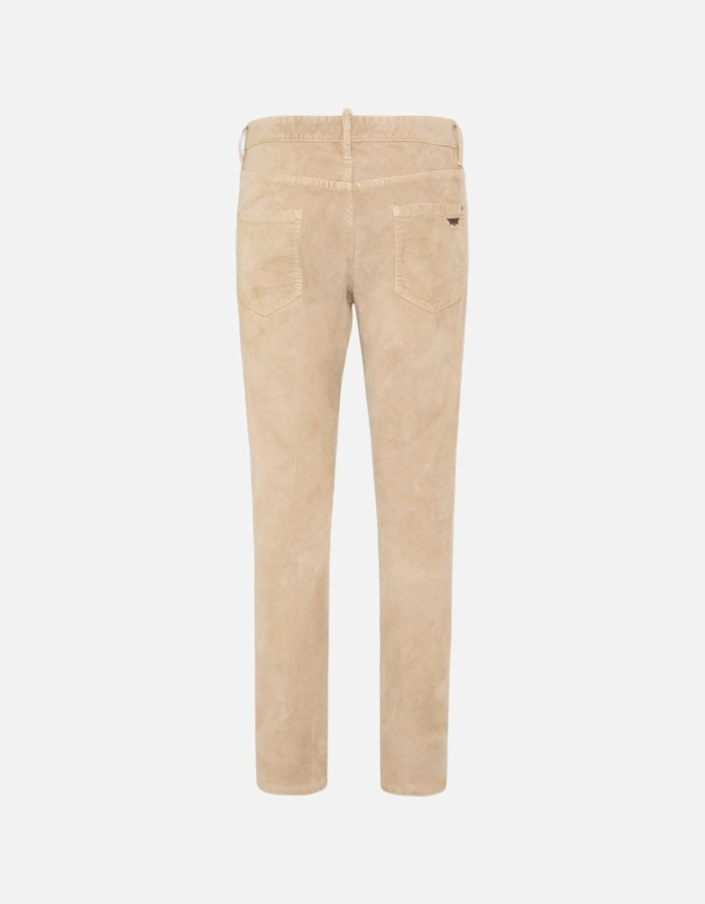 Cool Guy Cord Jeans Beige