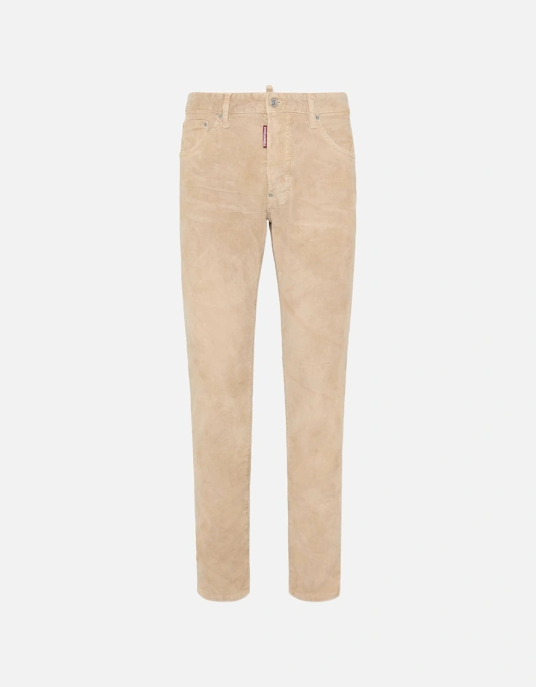 Cool Guy Cord Jeans Beige
