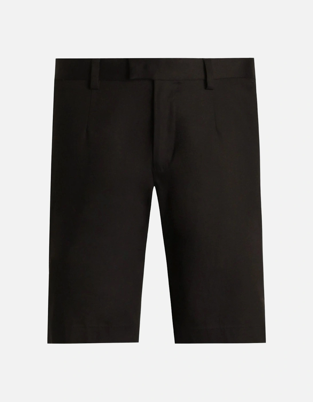 Cotton Slim Fit Shorts Black, 6 of 5