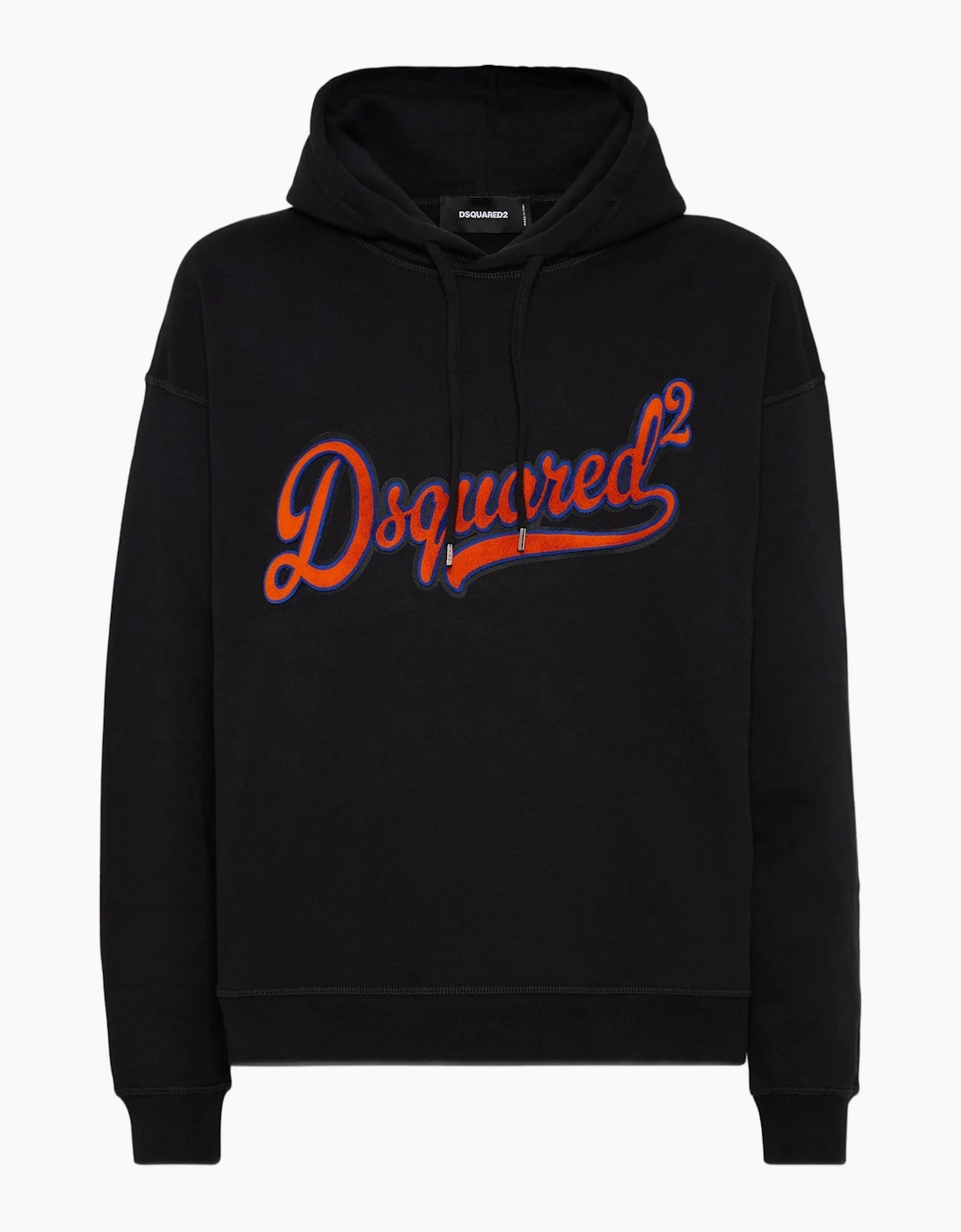 Dsquared2 Dsquared2 Men's Relax Fit College Hoodie Black