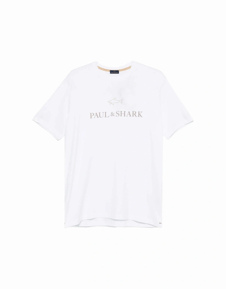 PRINTED LOGO JERSEY T SHIRT