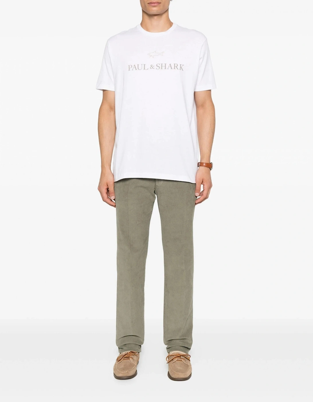 PRINTED LOGO JERSEY T SHIRT