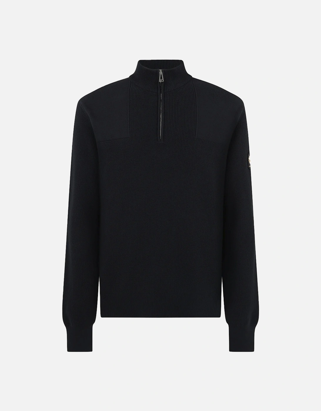 Commander Quarter Zip Jumper Black, 2 of 1