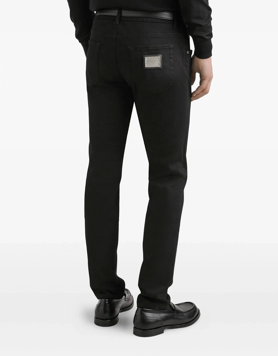 5 Pocket Jeans Black