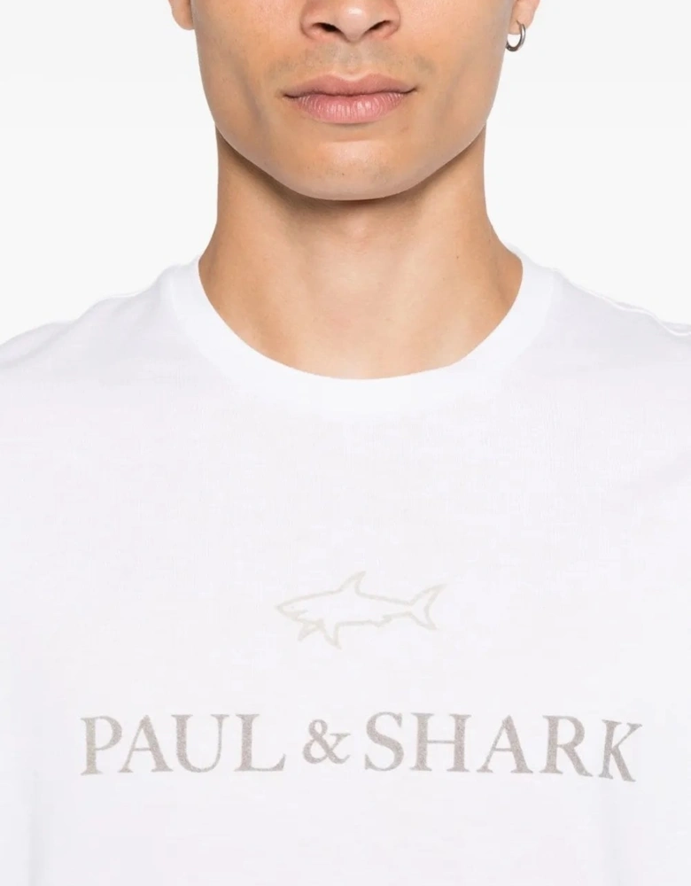 PRINTED LOGO JERSEY T SHIRT