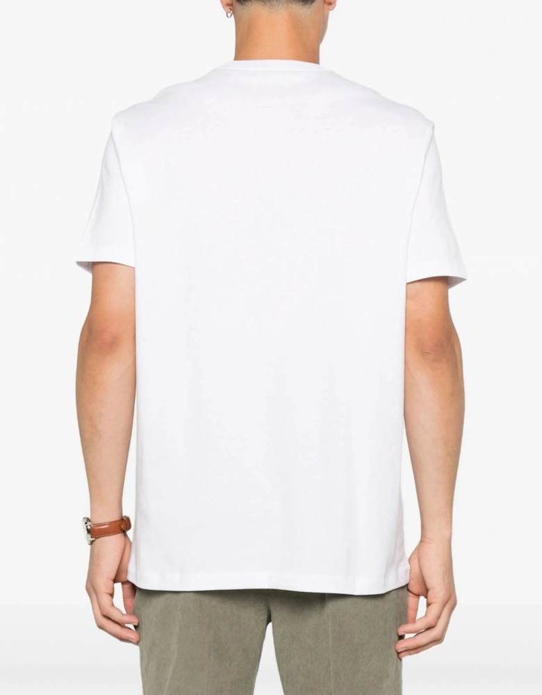 PRINTED LOGO JERSEY T SHIRT