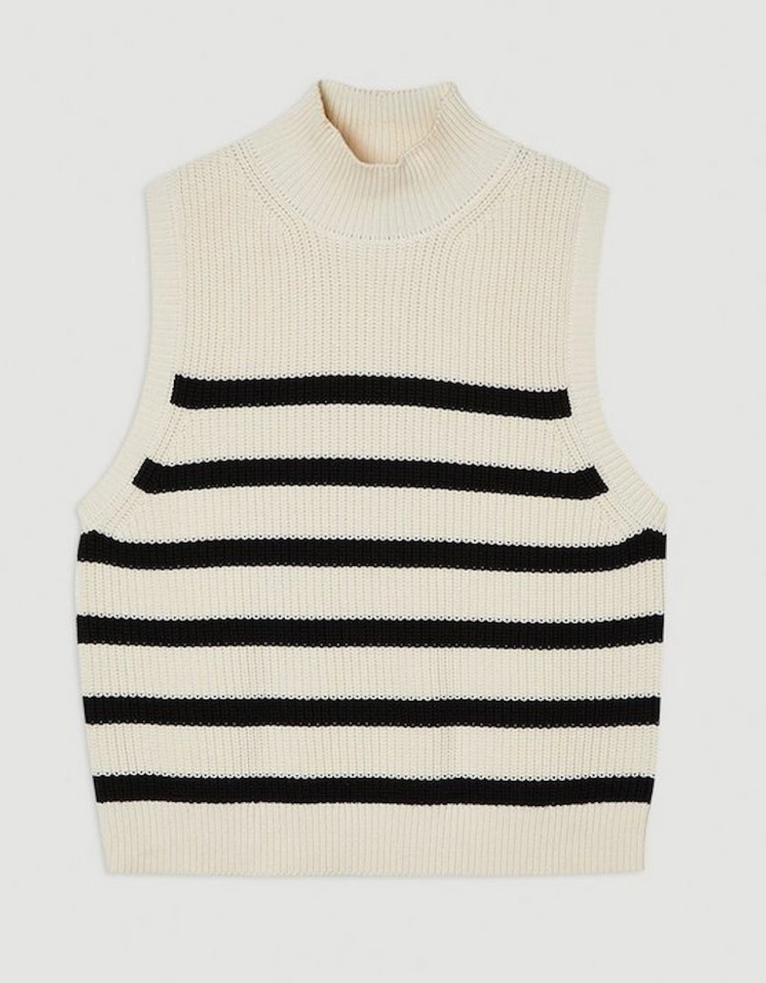 Ribbed Cotton Knitted Tank