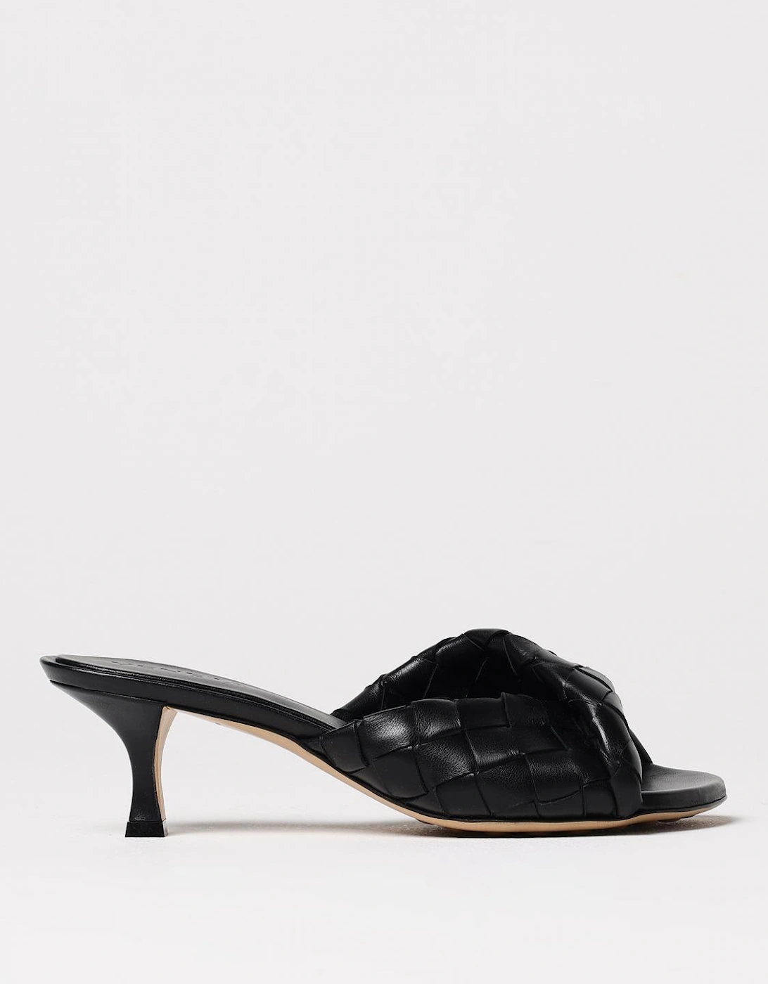 Knotted Leather Mules Intrecciato Weave, 6 of 5