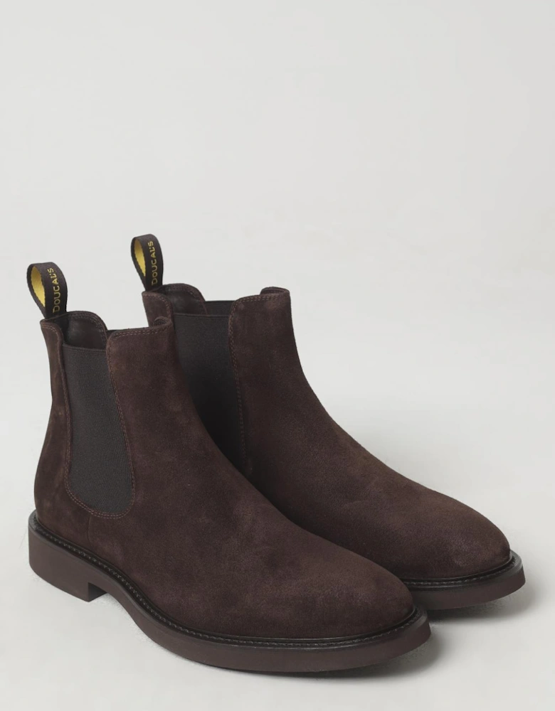 Suede Leather Chelsea Boots