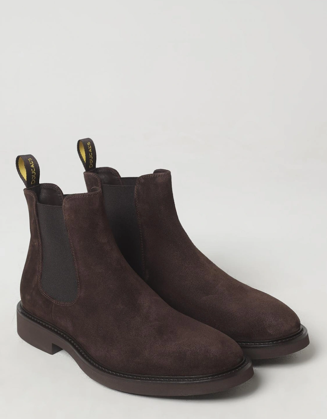 Suede Leather Chelsea Boots