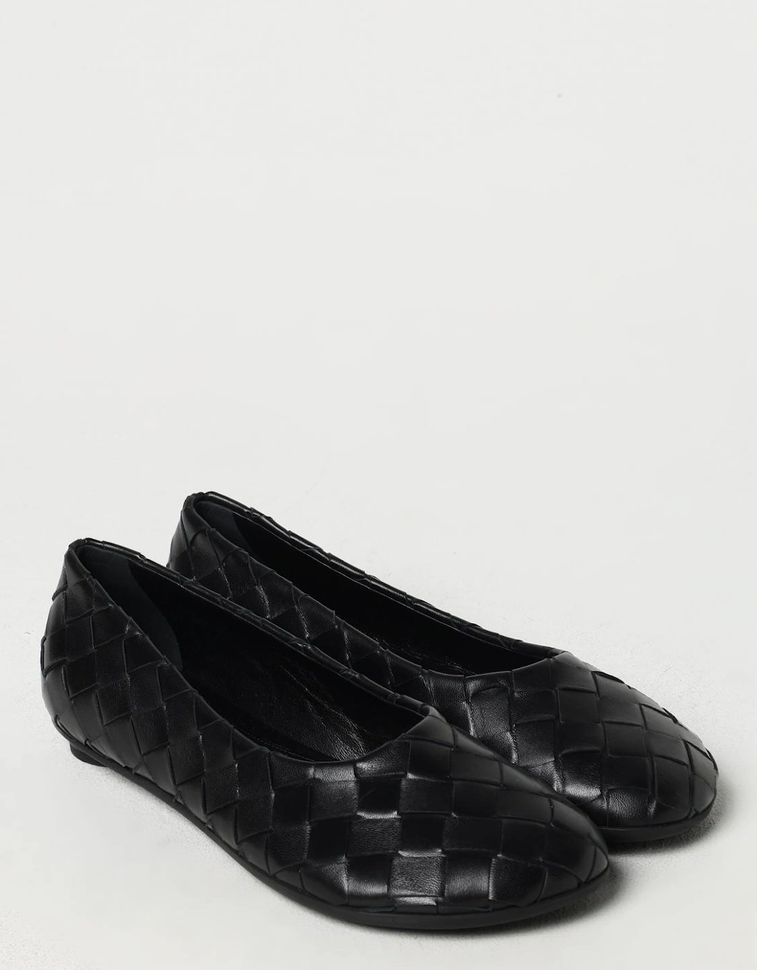 Lido Woven Leather Ballerinas