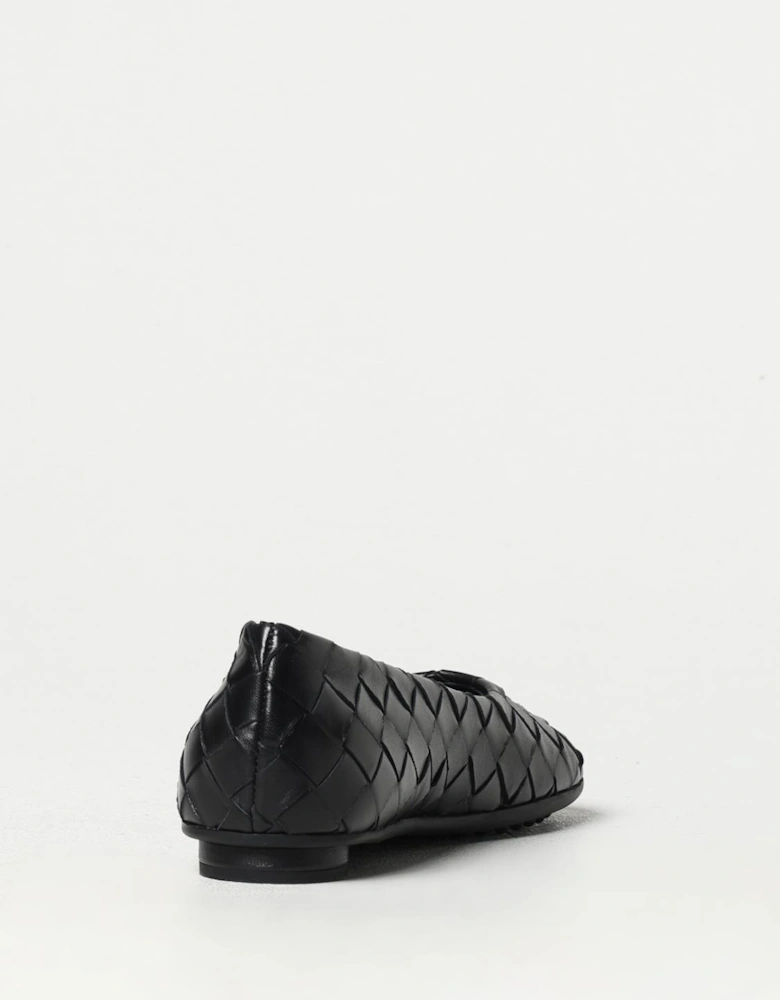 Lido Woven Leather Ballerinas