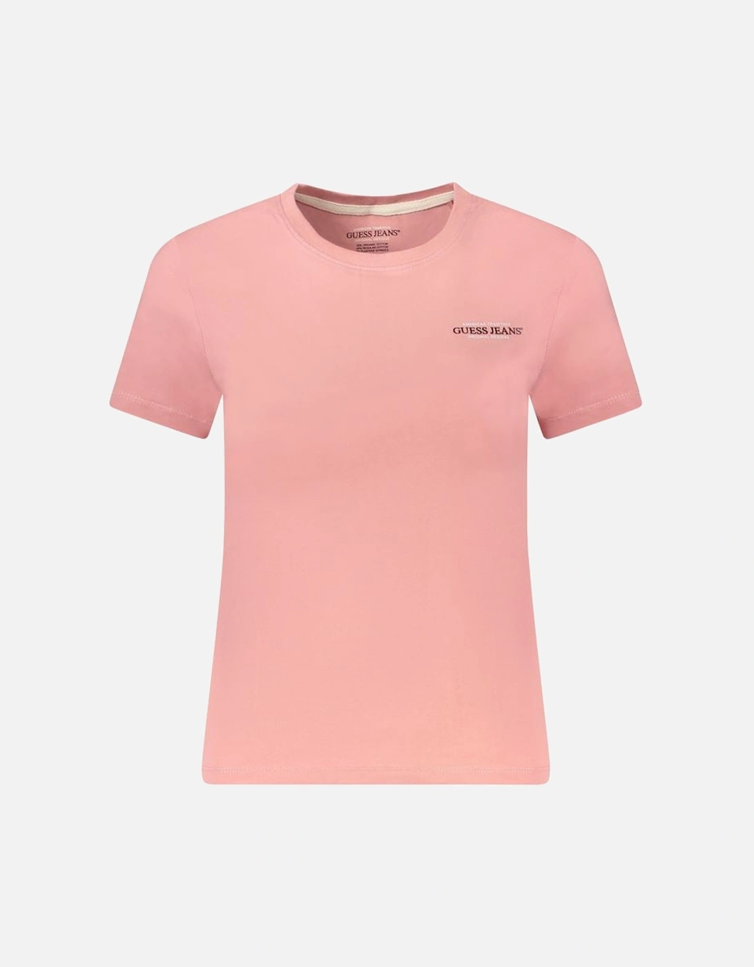 Slim Fit Organic Cotton Crew Neck T-Shirt with Logo Print, 3 of 2