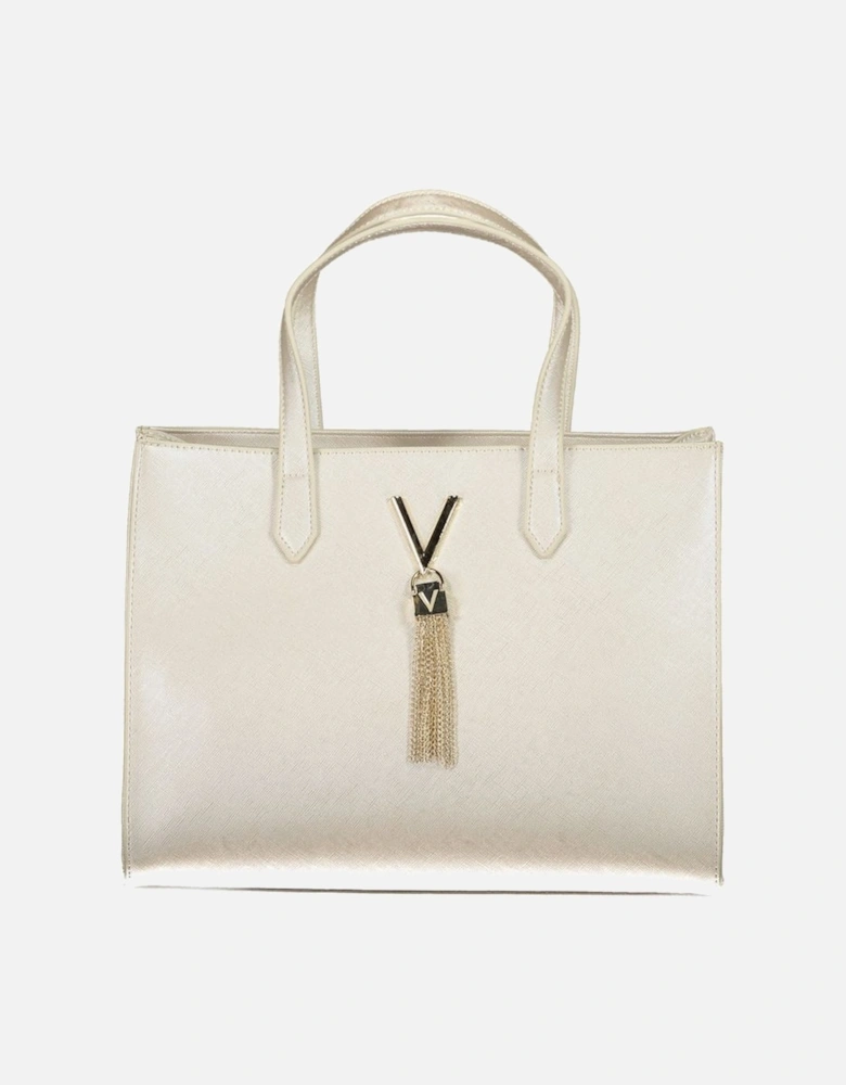 Polyethylene Handbag with Adjustable Strap and Zip Closure