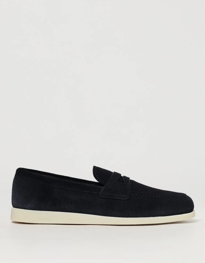 Suede Penny Loafers Casual Style