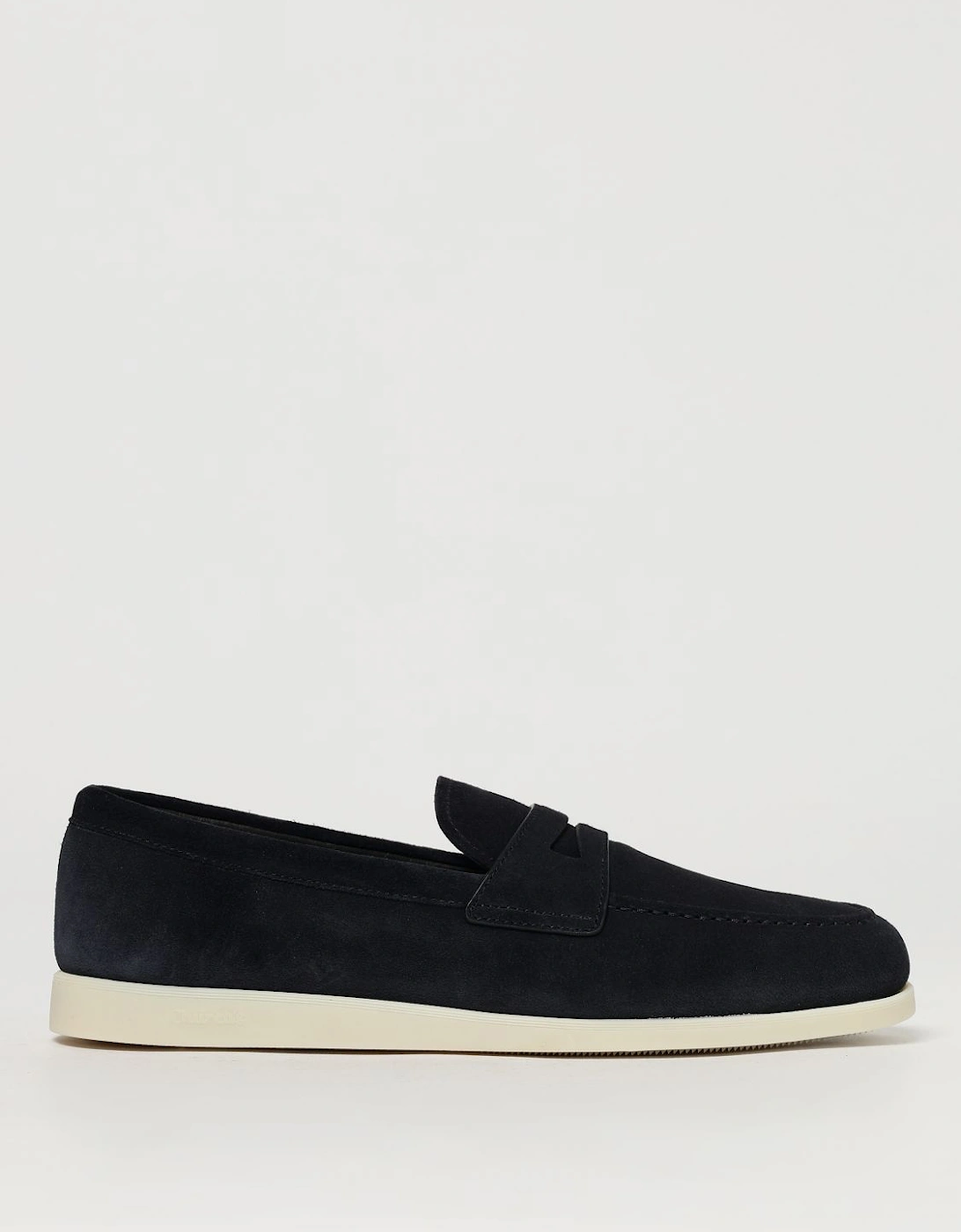 Suede Penny Loafers Casual Style