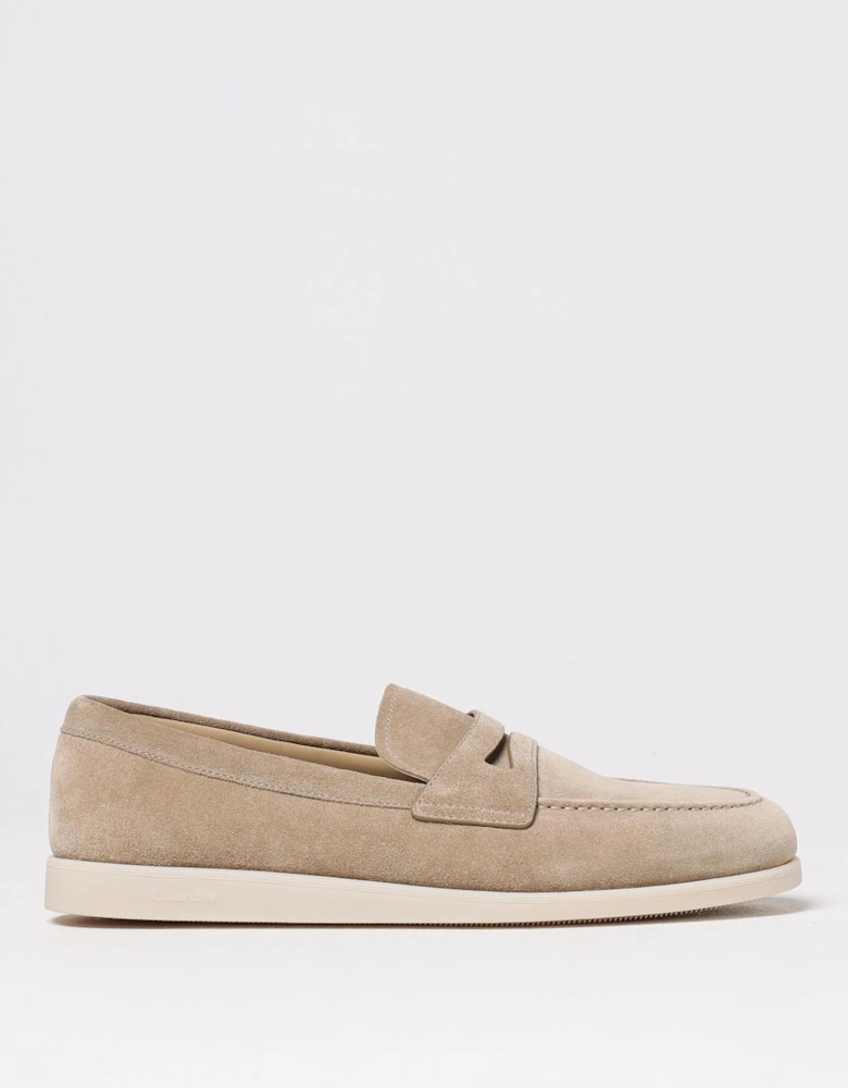 Suede Penny Loafers Casual Style