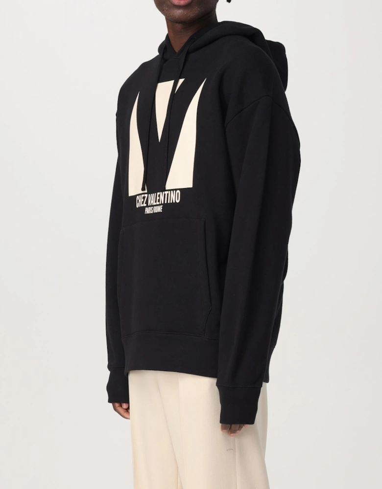 Oversized Hoodie Graphic Print