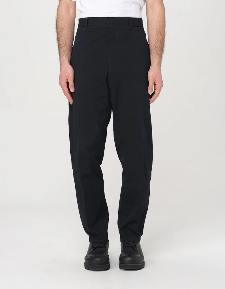 Regular Fit Trousers Casual Style