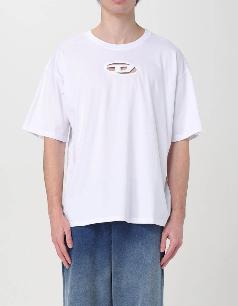 Cutout Logo Short Sleeve Tee