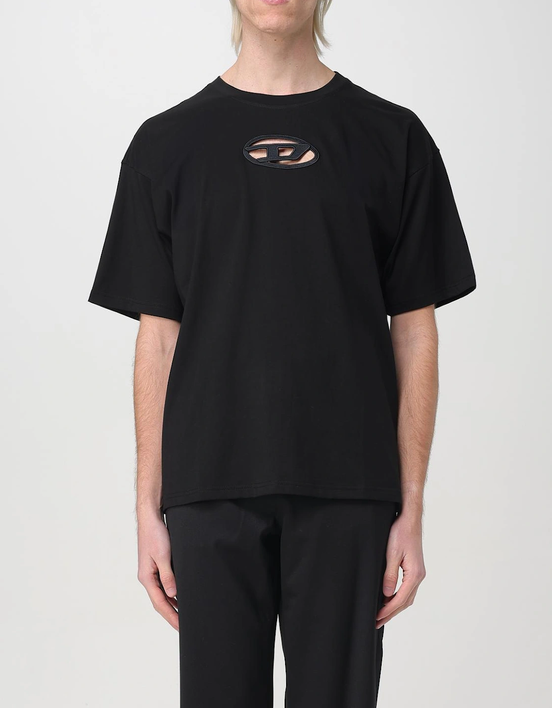 Cutout Logo Short Sleeve Tee