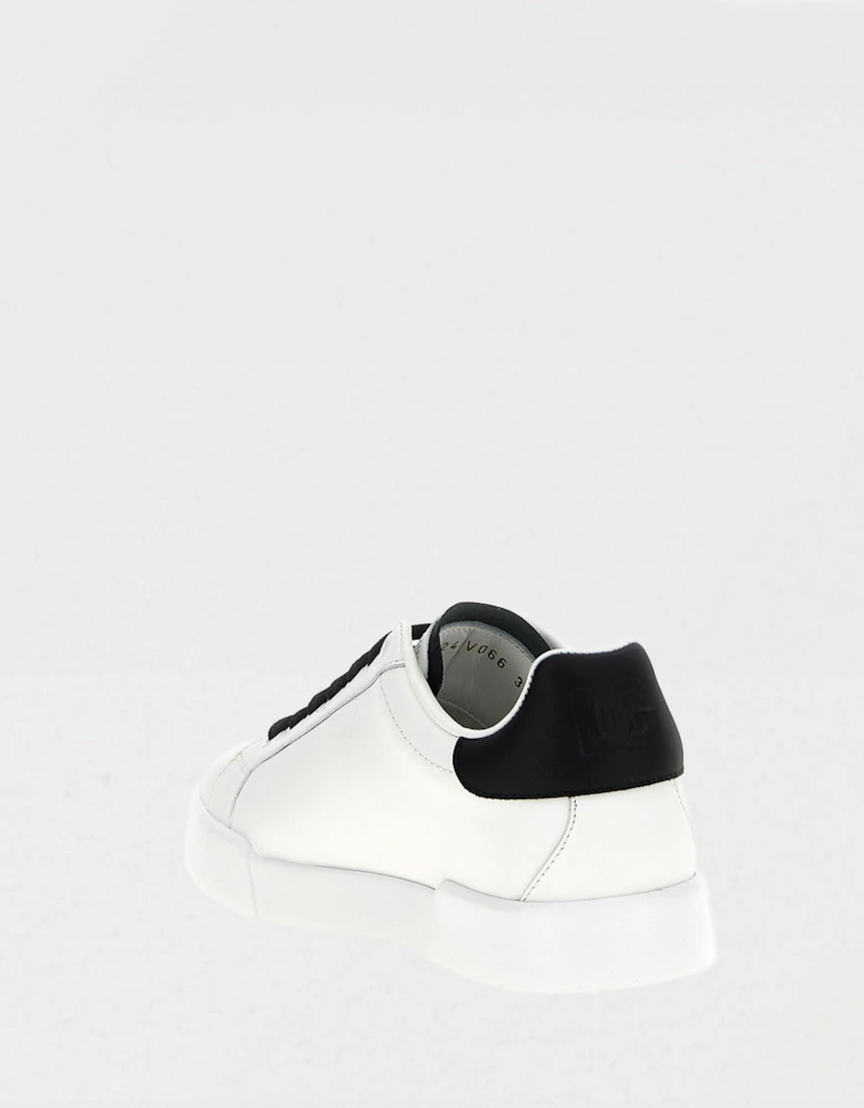 Perforated Leather Sneakers