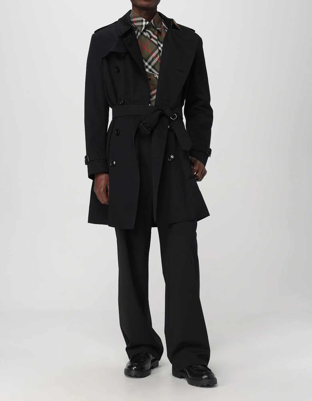 Classic Trench Coat Gabardine Outerwear