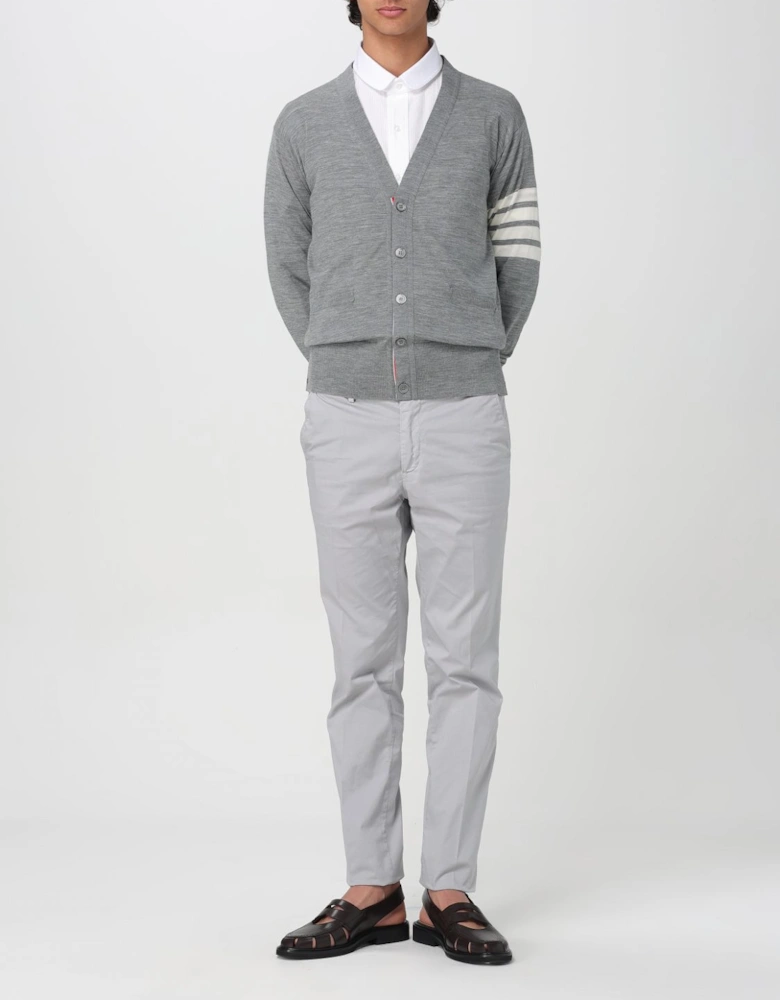 Four Stripe Cardigan Sweater