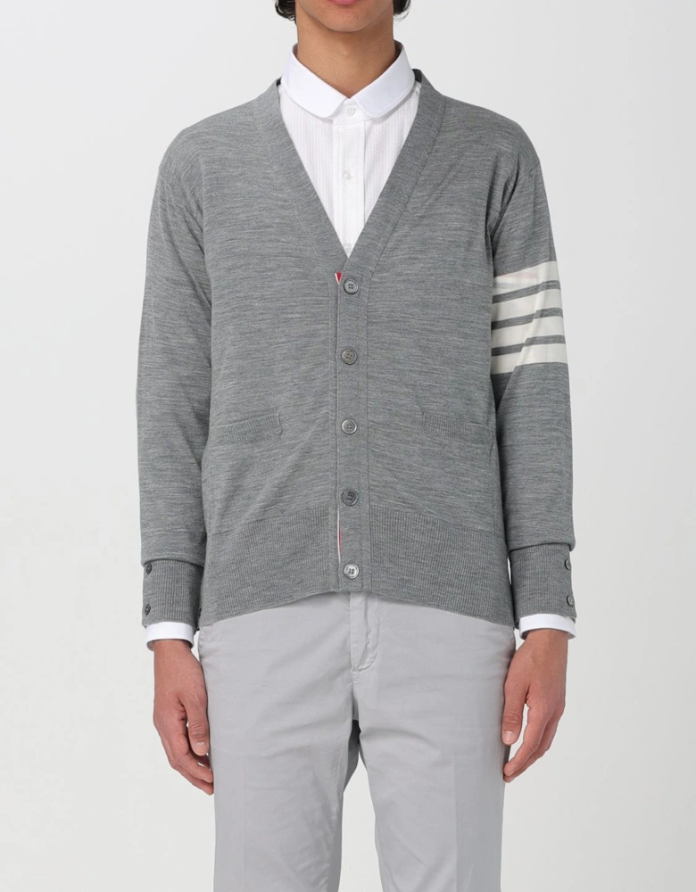 Four Stripe Cardigan Sweater