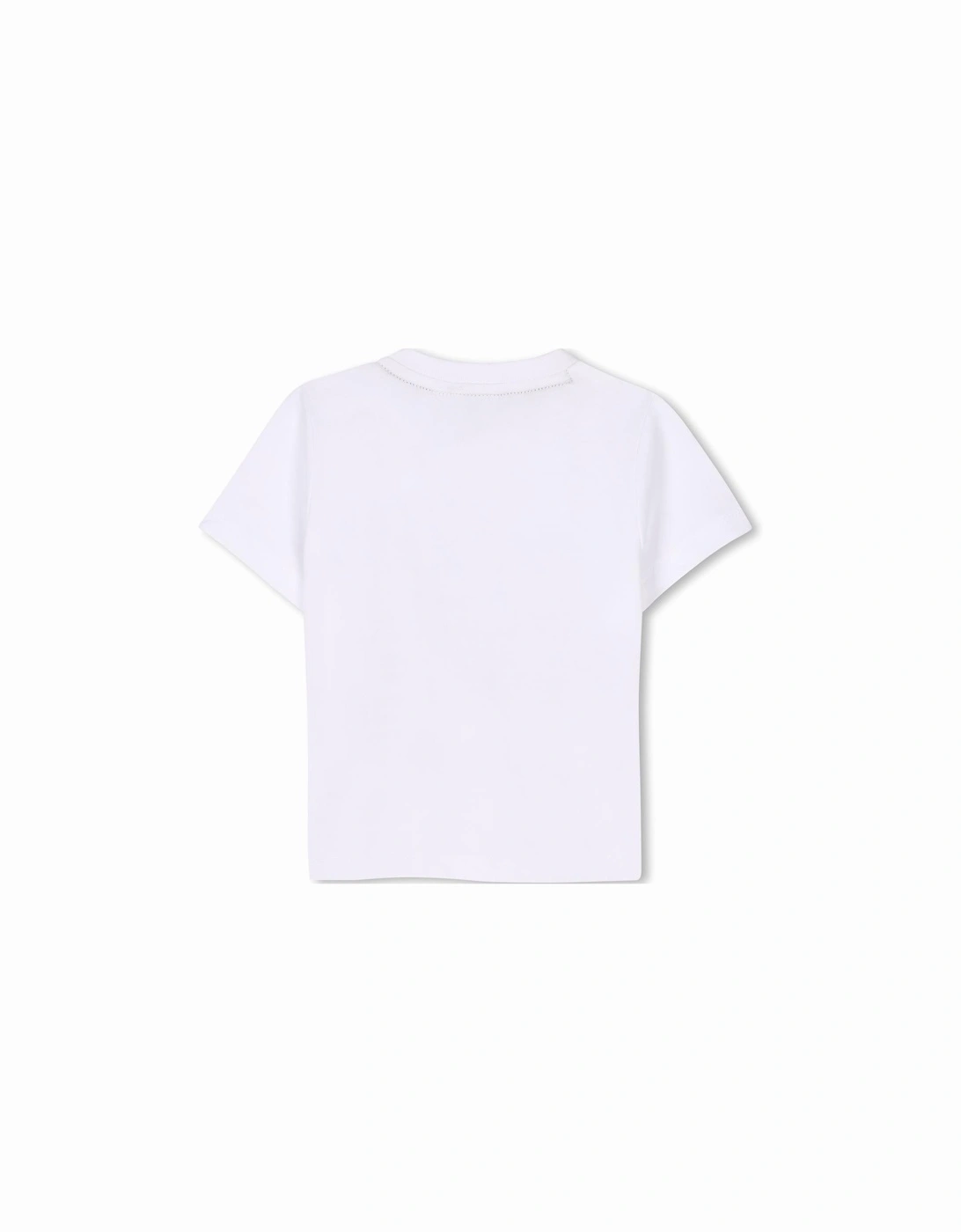 BOSS BOY BABY/TODDLER WHITE T SHIRT J52113